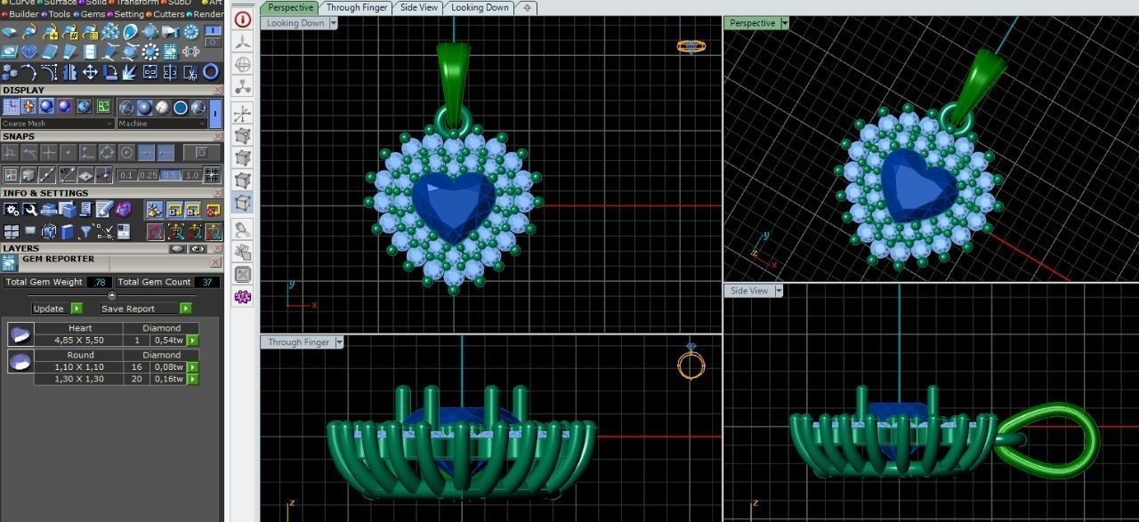 18 heart 3D print model_1