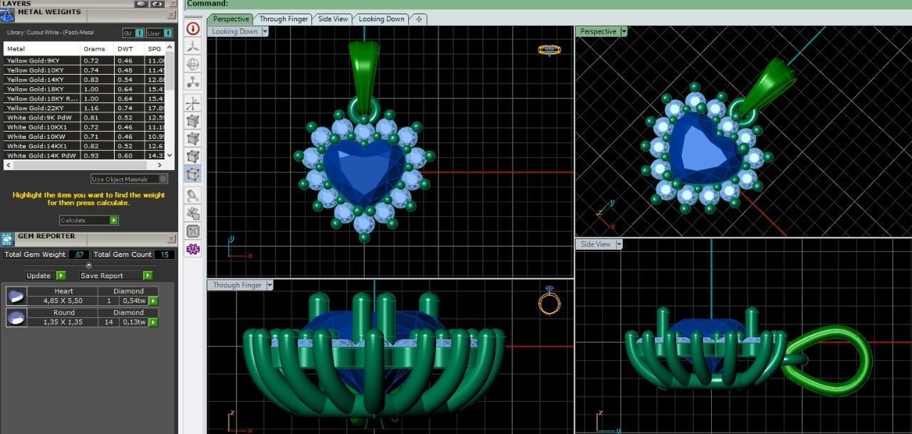 18 heart 3D print model_2