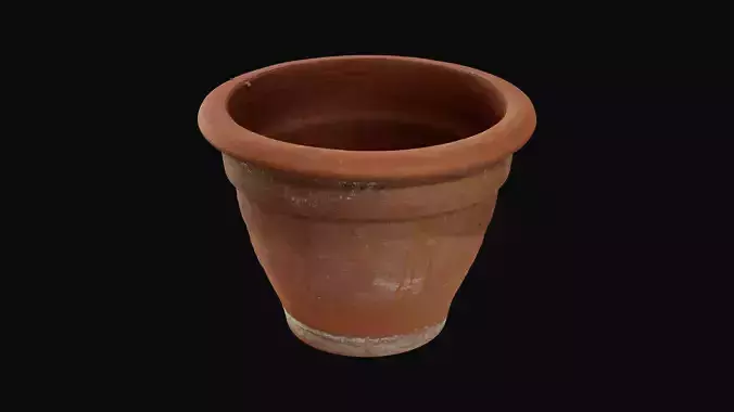Flowerpot Dirt Terracota 01 - HeraScans