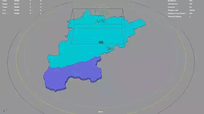 Uri  Switzerland map region geography political geographic