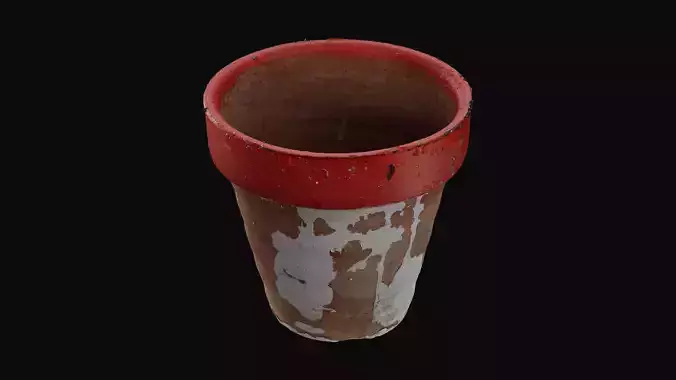 Flowerpot Small Unique 01 - HeraScans