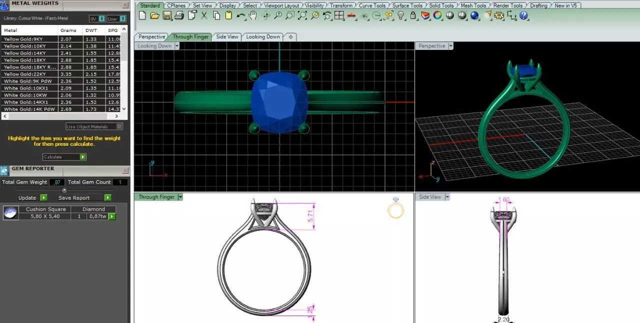 49 ring 3D print model_0