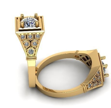 42 ring 3D print model_2