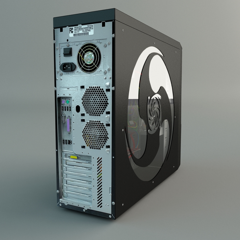 Computer PC 3D model_4