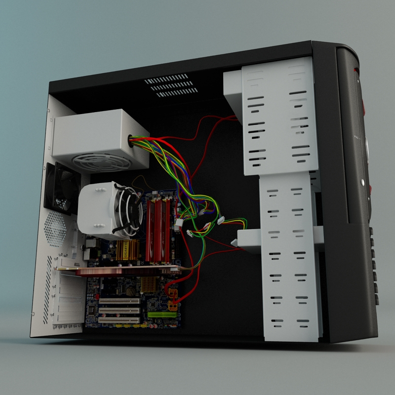 Computer PC 3D model_10