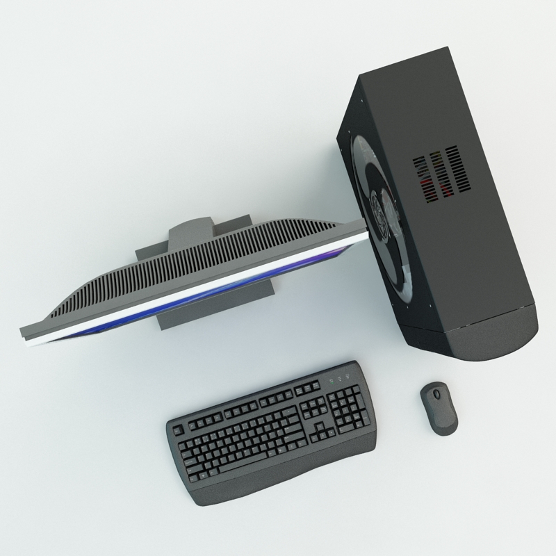 Computer PC 3D model_3