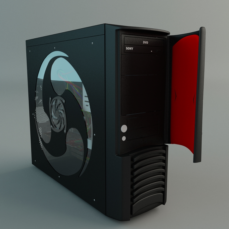 Computer PC 3D model_8