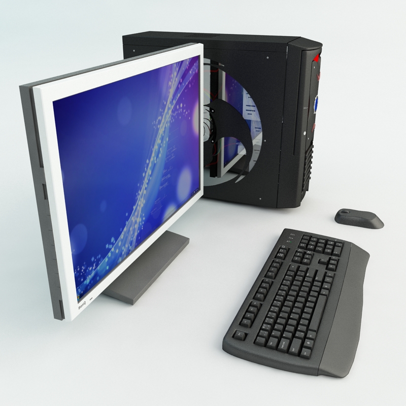 Computer PC 3D model_2
