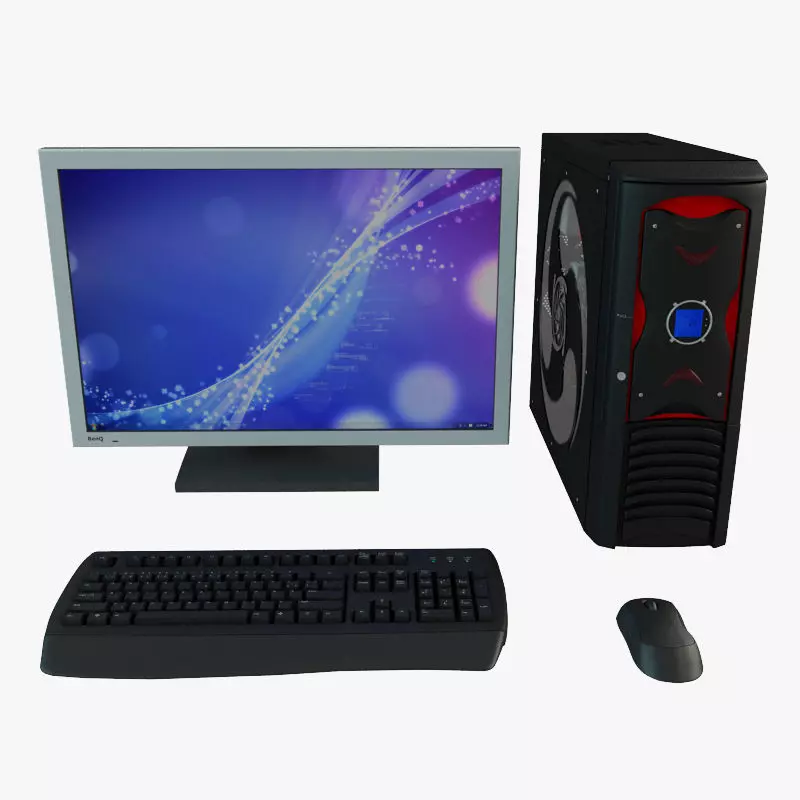 Computer PC 3D model_0