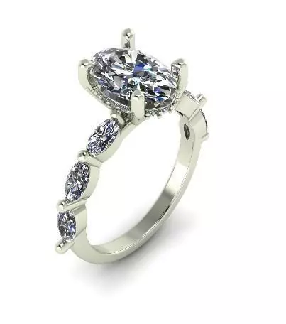 37 ring 3D print model_0