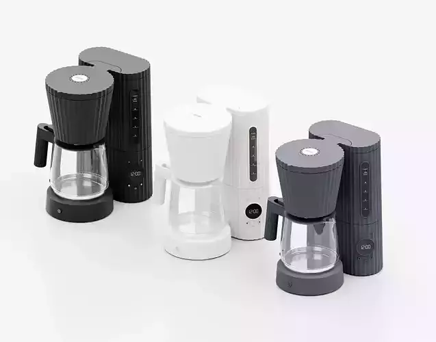 Alessi Plisse Drip Coffee Maker 3D model
