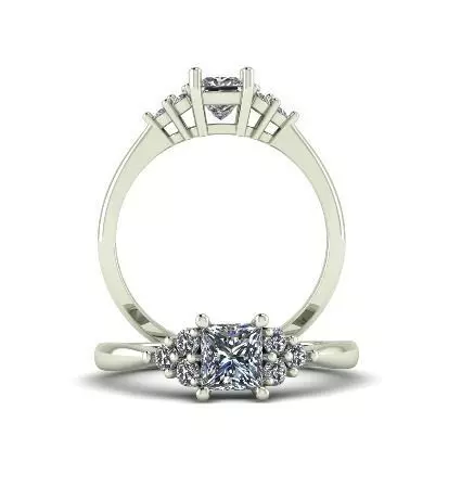 25 ring 3D print model_0