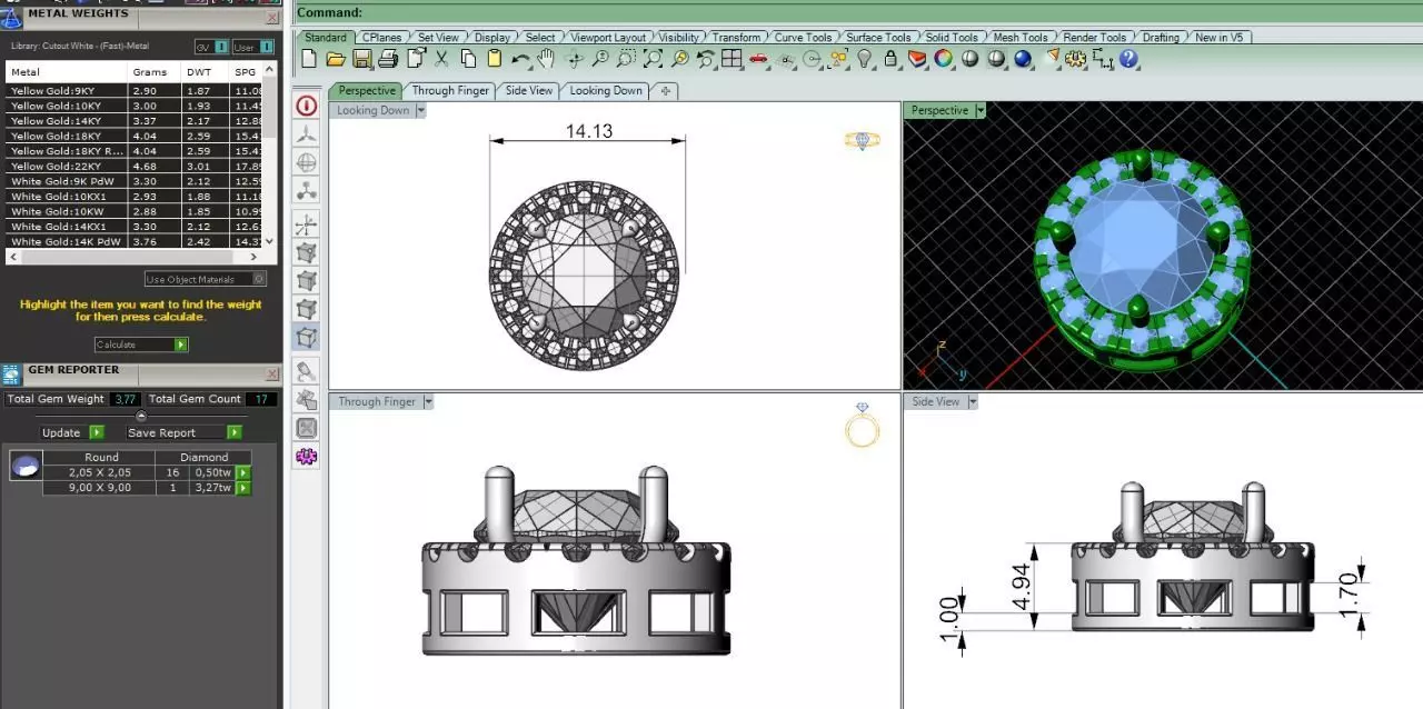 12  pendants 3D print model_0