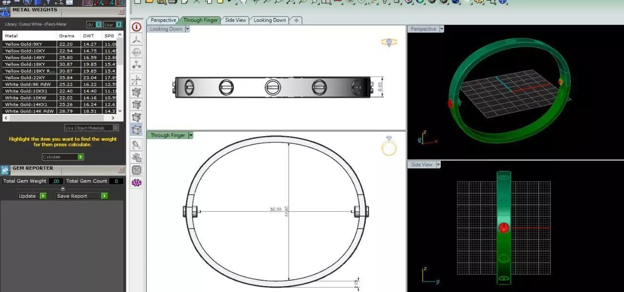 8 car bracelet 3D print model_0
