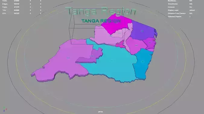 Tanga Region  Northern Zone  Tanzania map region geography
