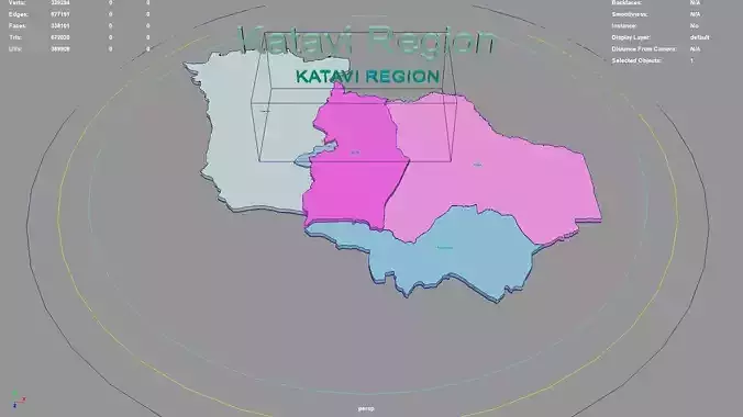 Katavi Region  Western Zone  Tanzania map region geography