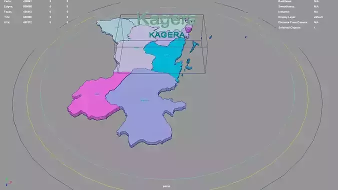 Kagera  Lake Zone  Tanzania map region geography political