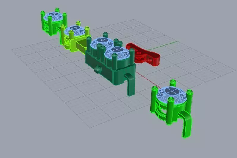 8 braclet tenis 3D print model_0