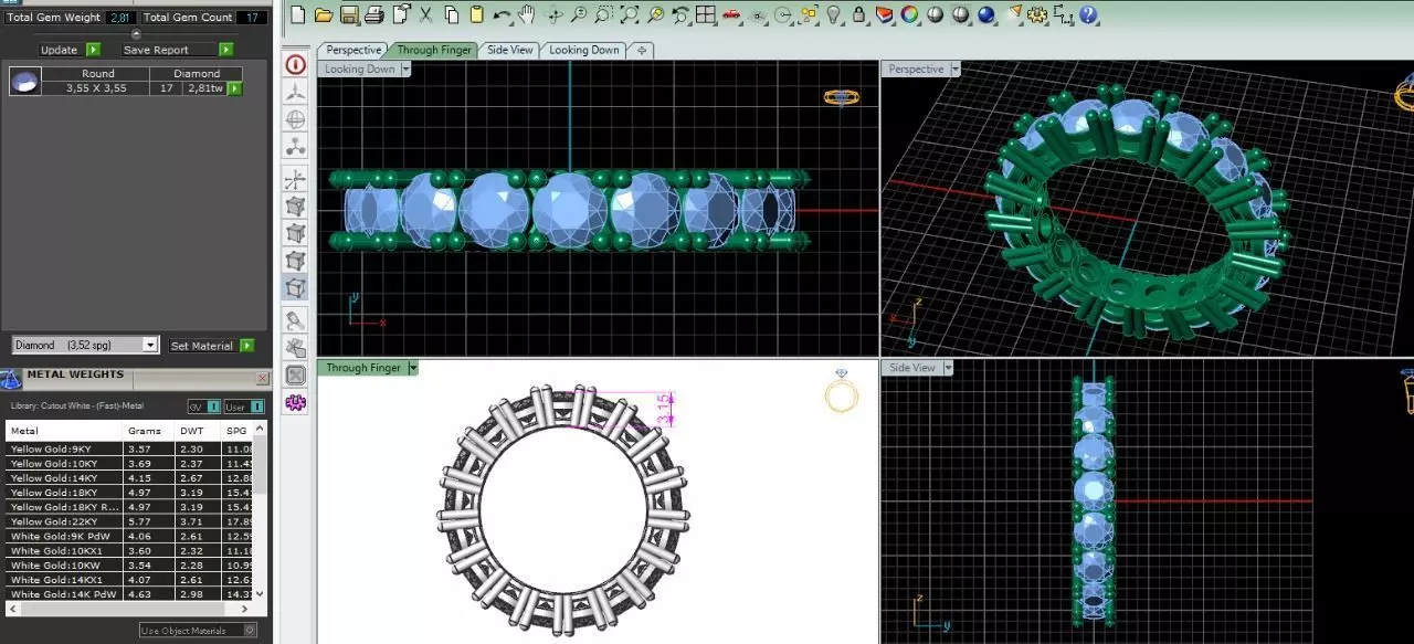 27 ring 3D print model_0