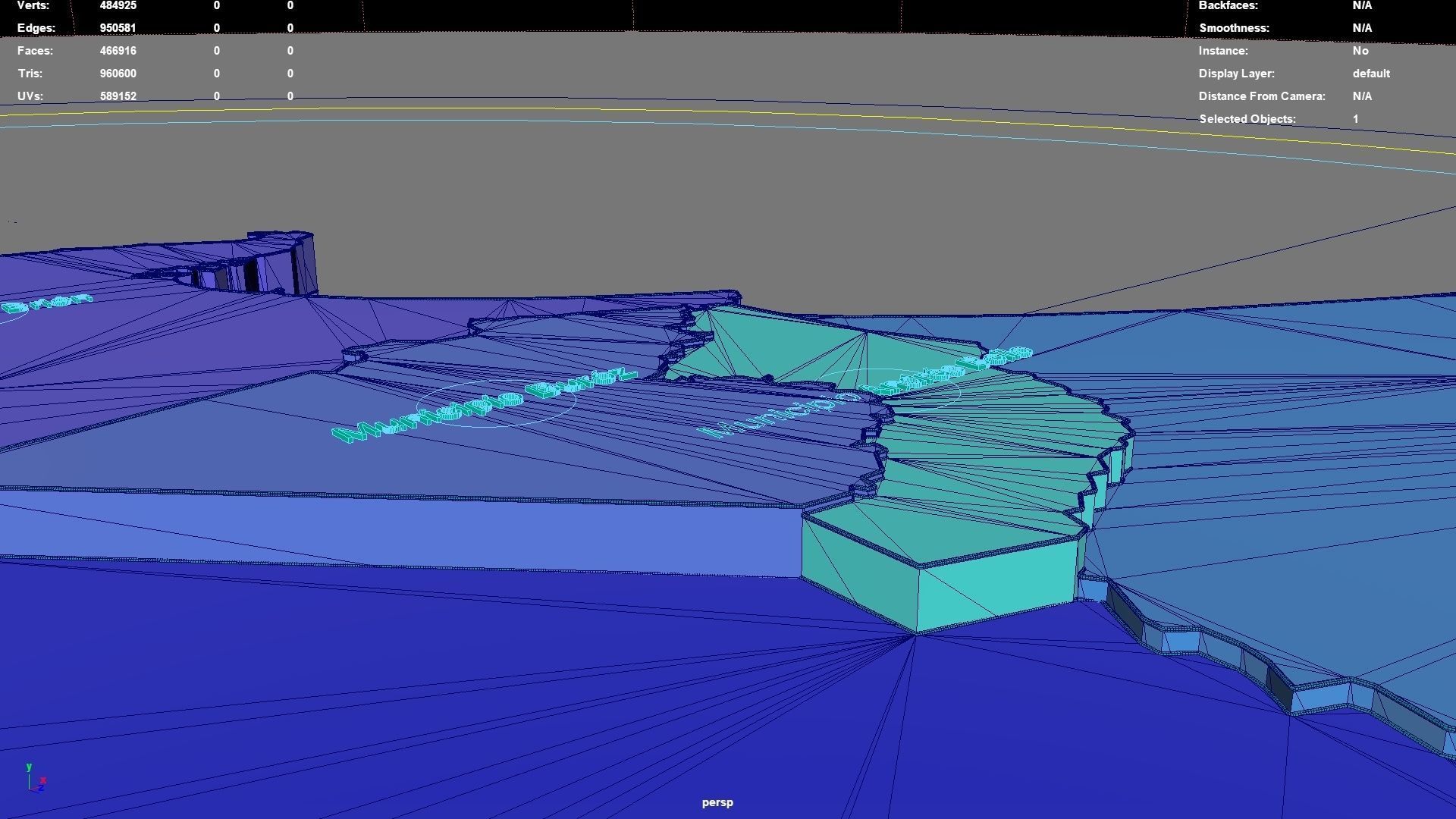 Miranda State Venezuela map region geography political 3D model_6