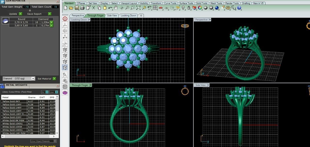 14 ring 3D print model_2