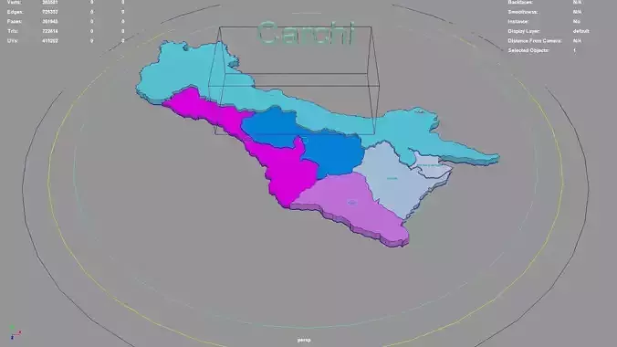 Carchi  Ecuador map region geography political geographic