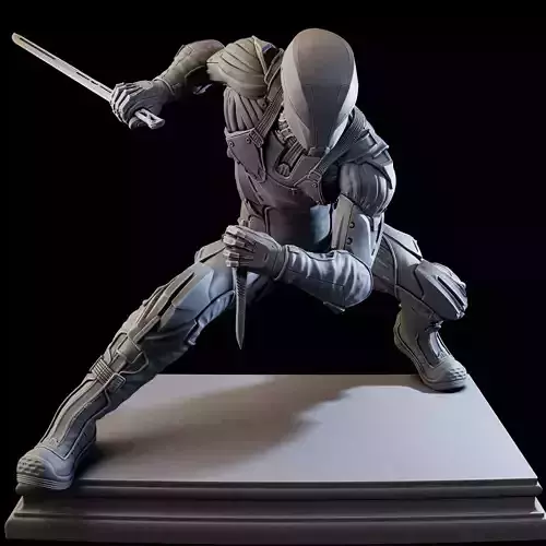CyberNinja print ready 3D print model