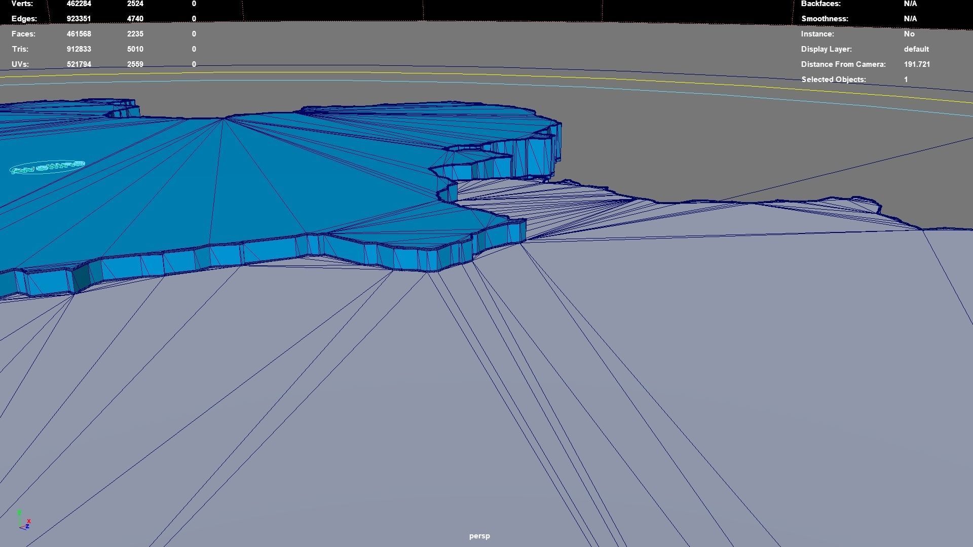 Campania  Italy map region geography political geographic 3D model_7