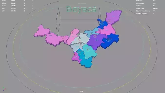 Boyaca  RAP  Especial  Central  Colombia map region geography