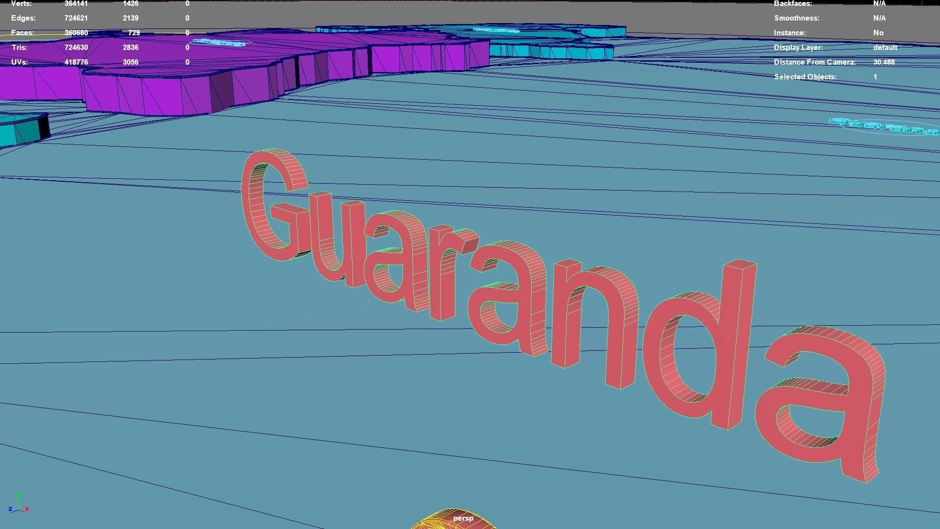 Bolivar  Ecuador map region geography political geographic 3D model_8