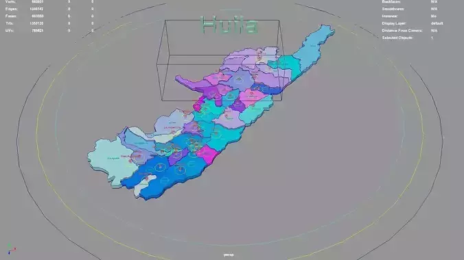 Huila  RAP  Especial  Central  Colombia map region geography