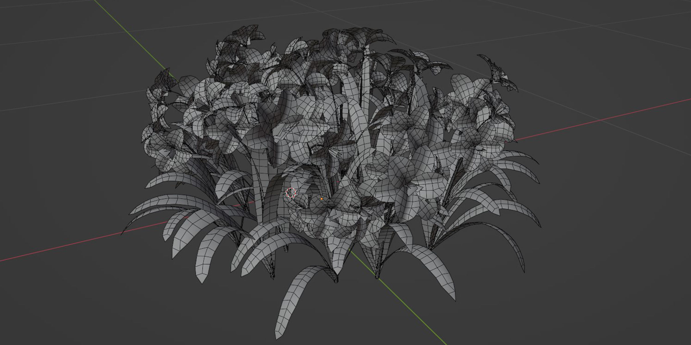 Amaryllis flowers vol 128-Blender 3D model_4