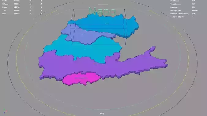 Napo  Ecuador map region geography political geographic
