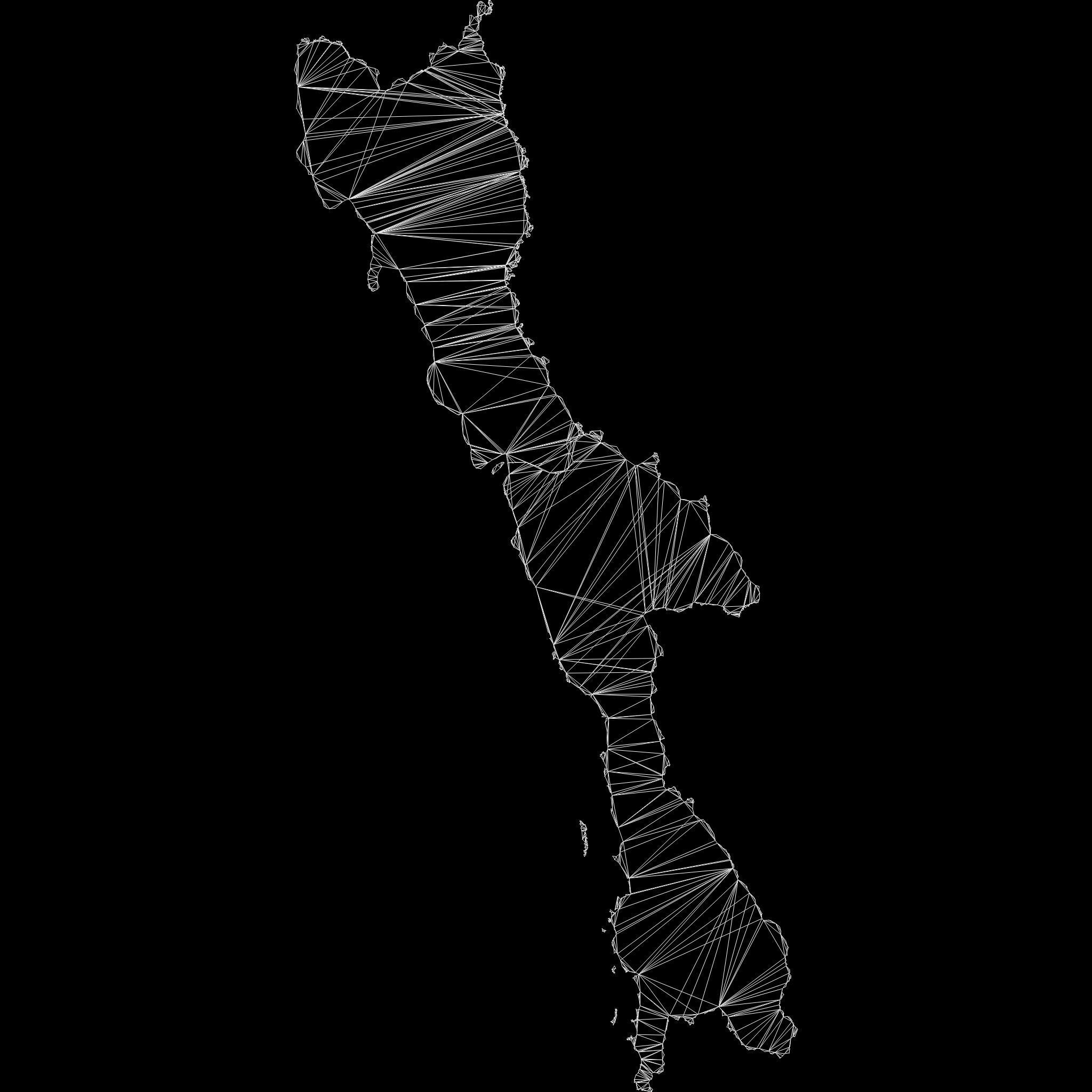 Mon State  Myanmar map region geography political geographic 3D model_9