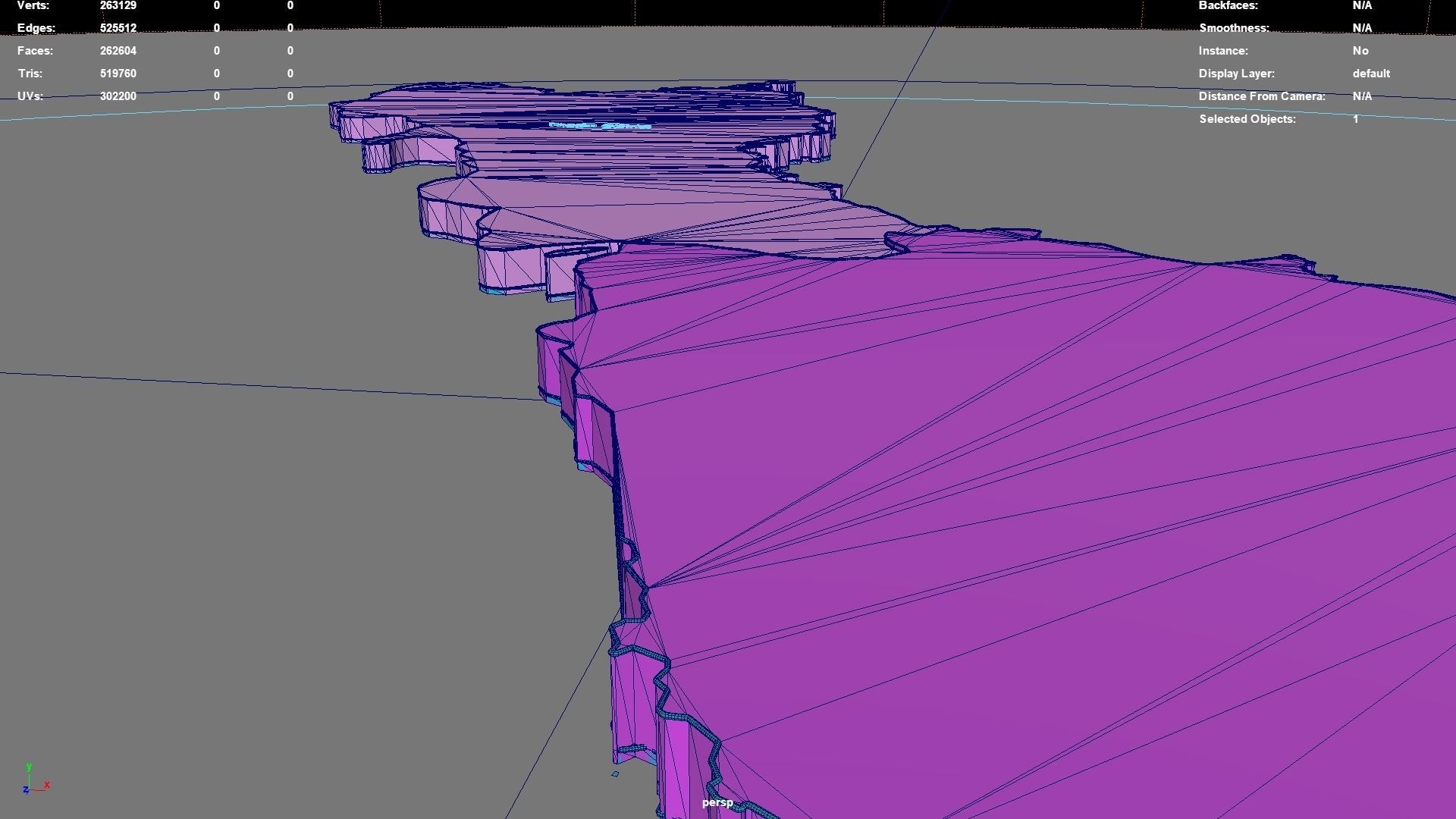 Mon State  Myanmar map region geography political geographic 3D model_5