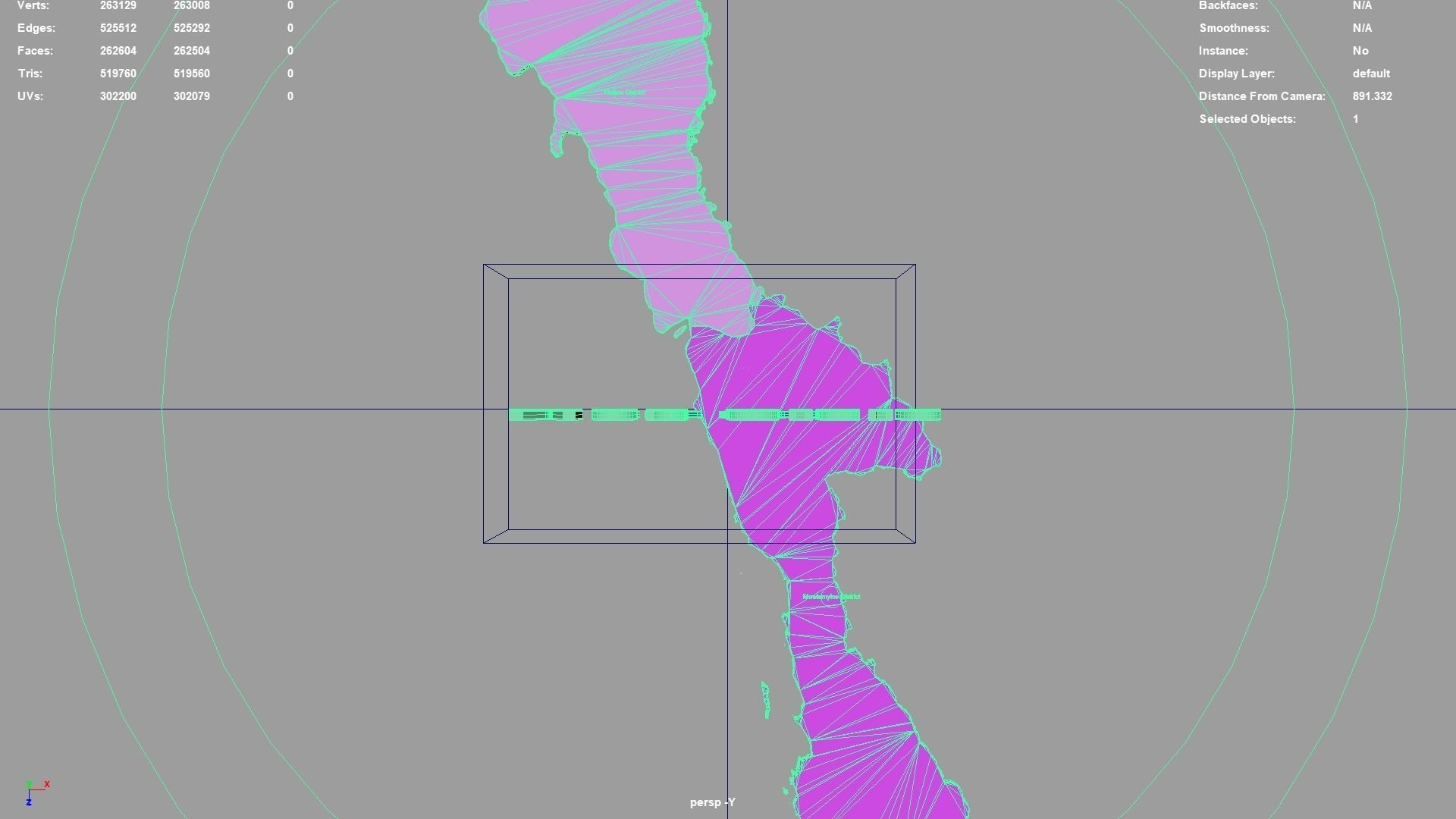 Mon State  Myanmar map region geography political geographic 3D model_4