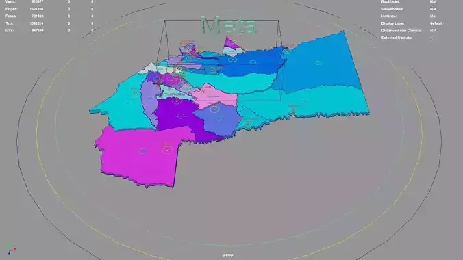 Meta  RAP  Especial  Central  Colombia map region geography