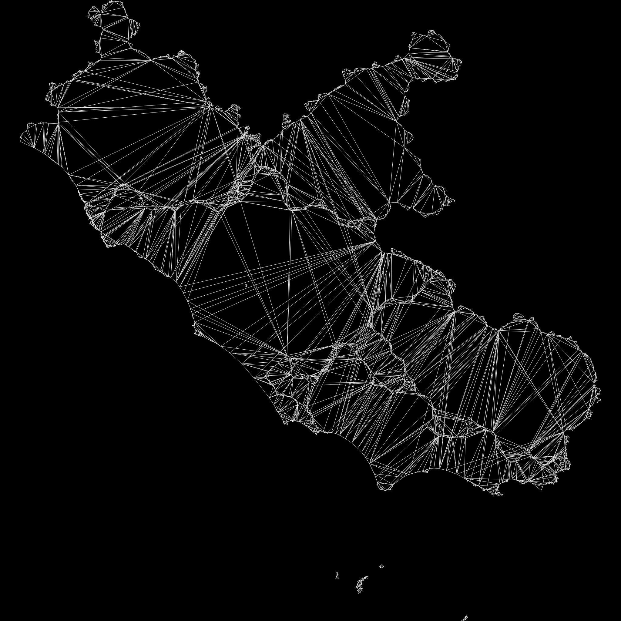 Lazio  Italy map region geography political geographic 3D model_10
