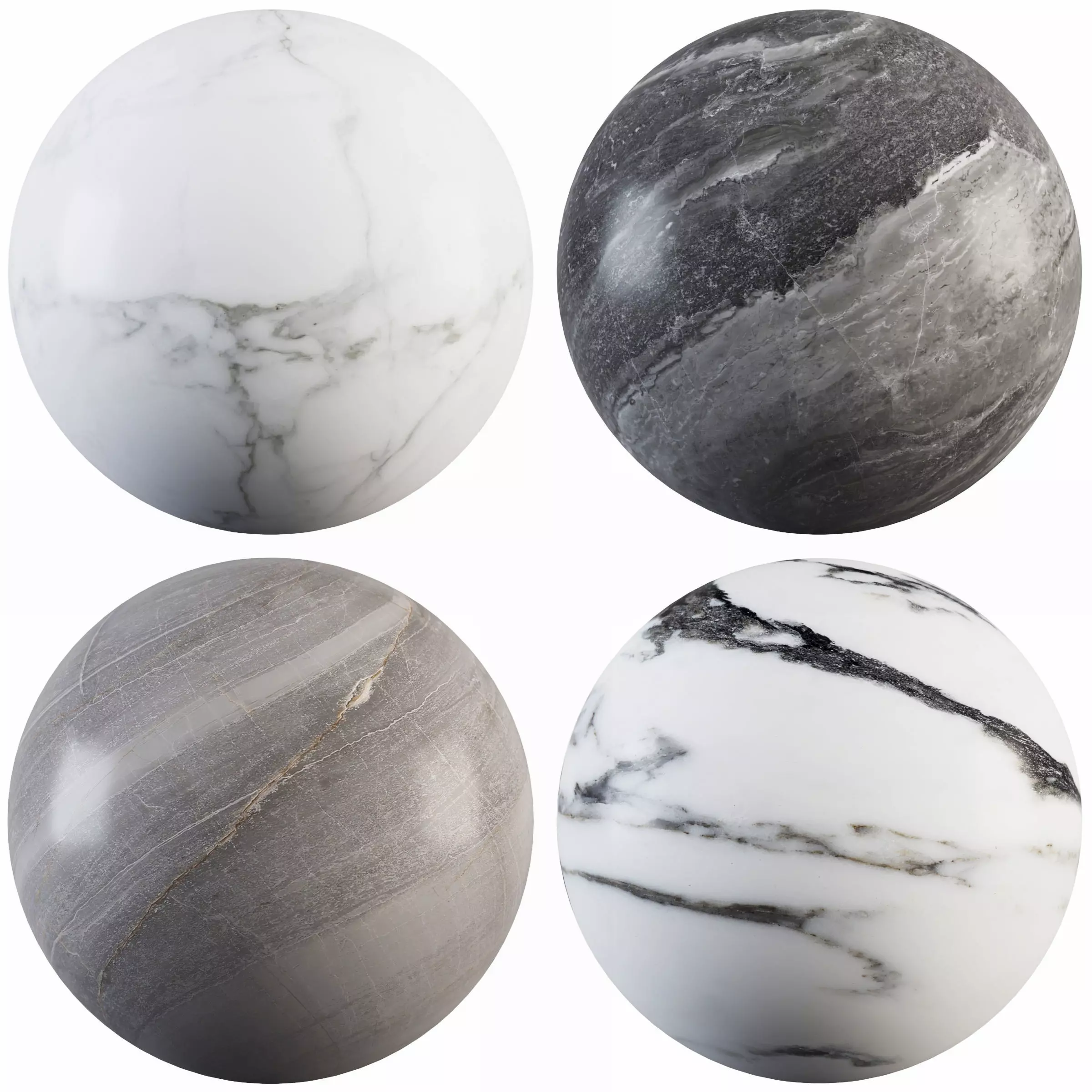 Marble 27 - Strong Arabescato-Calacatta-RichLight-Precious Texture_0