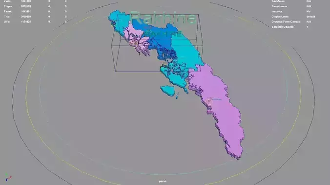 Rakhine  Myanmar map region geography political geographic