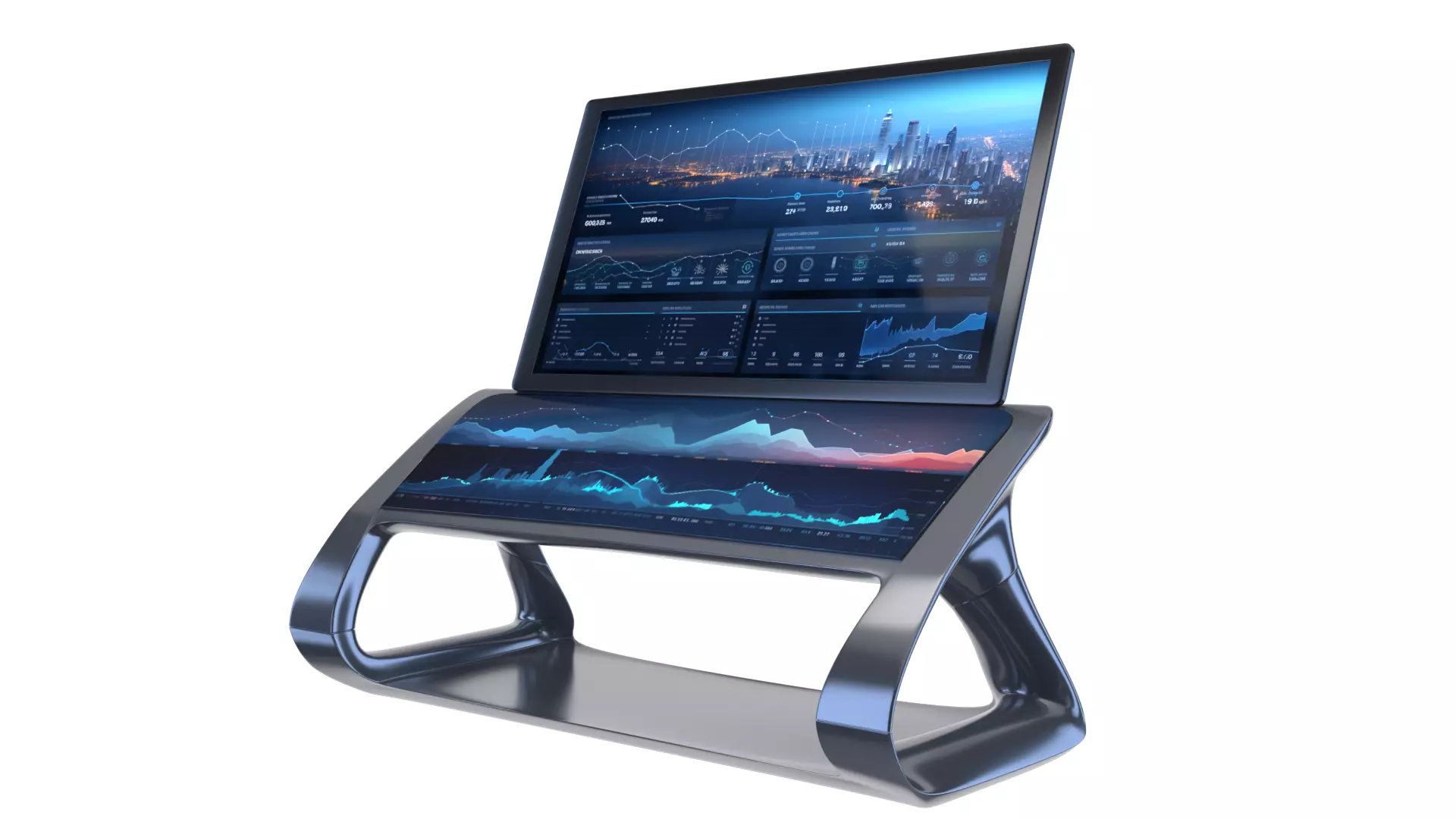 Multifunction display 3D model_0