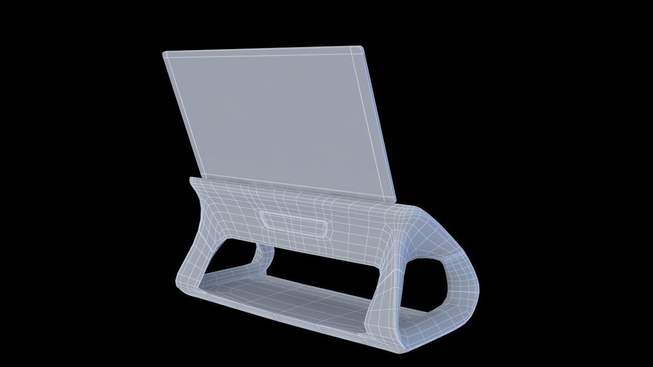 Multifunction display 3D model_7