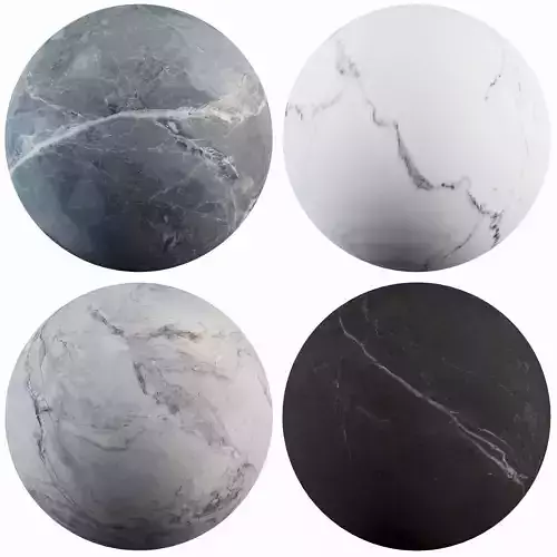 Marble 28 -  Carrara-Fantasy-Alpha-Gray