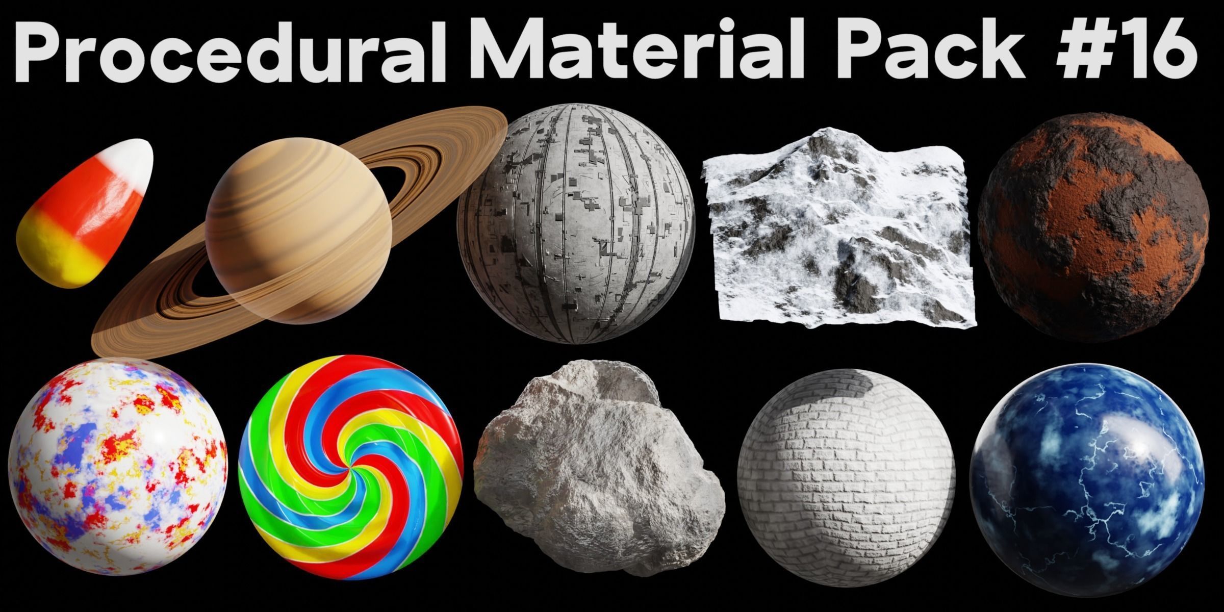 Blender Procedural Material Pack 16 Texture_4