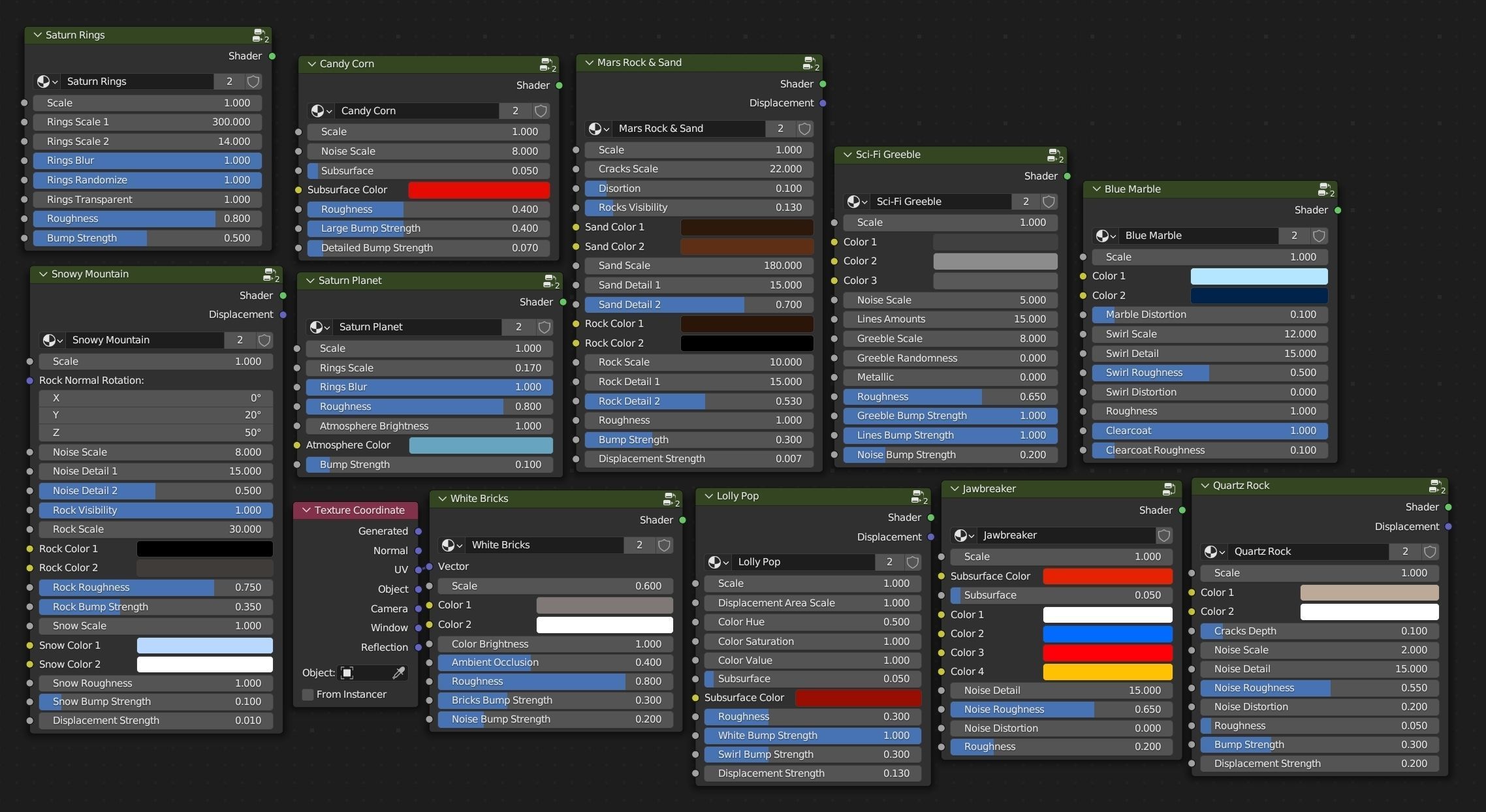 Blender Procedural Material Pack 16 Texture_2