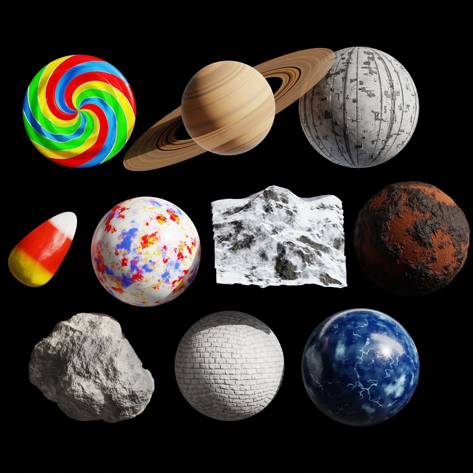 Blender Procedural Material Pack 16 Texture_6
