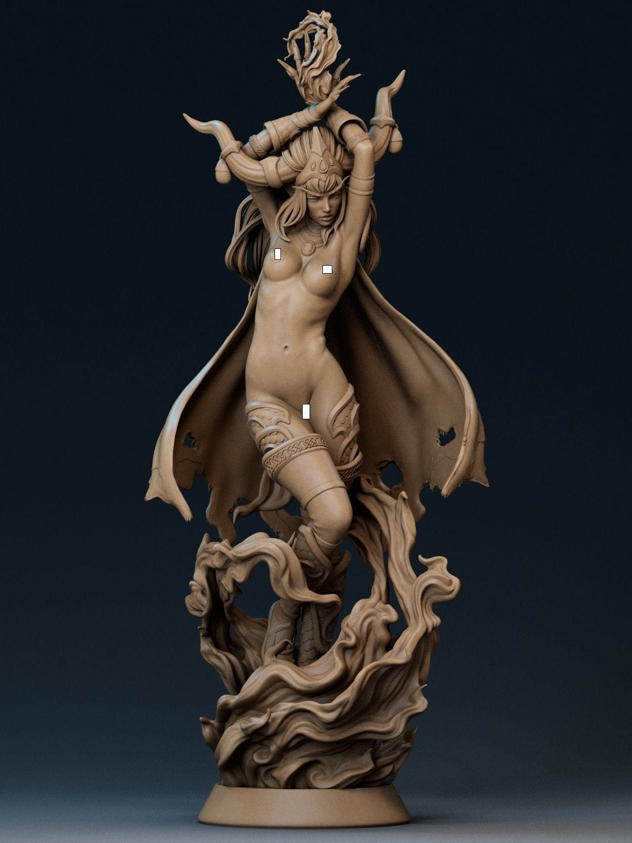 Alexstrasza NSFW - World of Warcraft 3D Print 3D print model_2