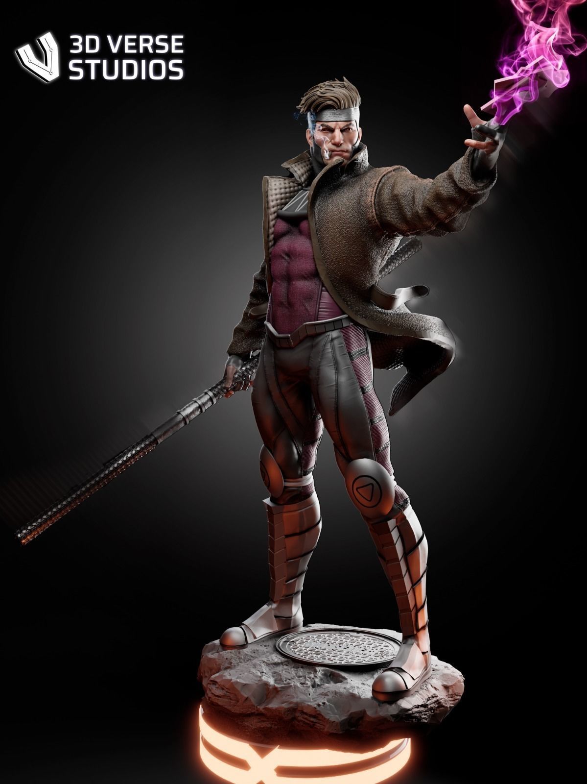 Gambit 3D Print 3D print model_2
