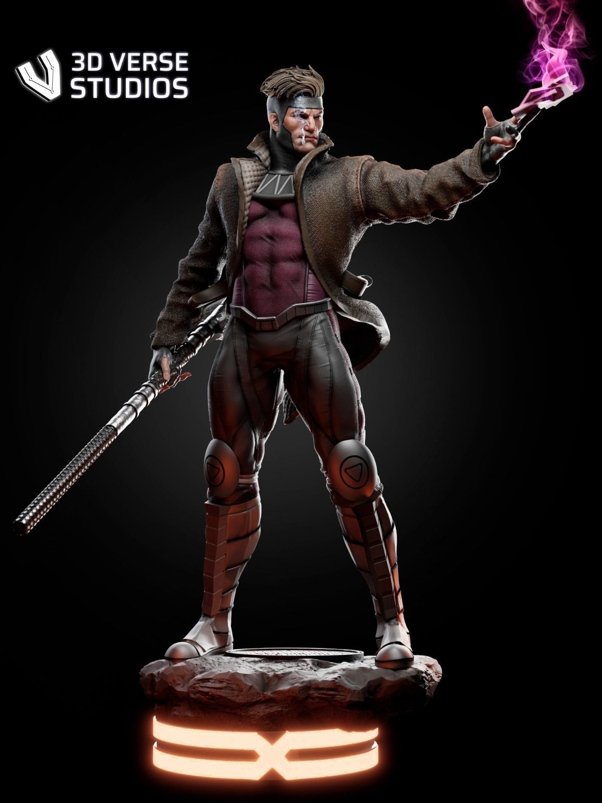 Gambit 3D Print 3D print model_4