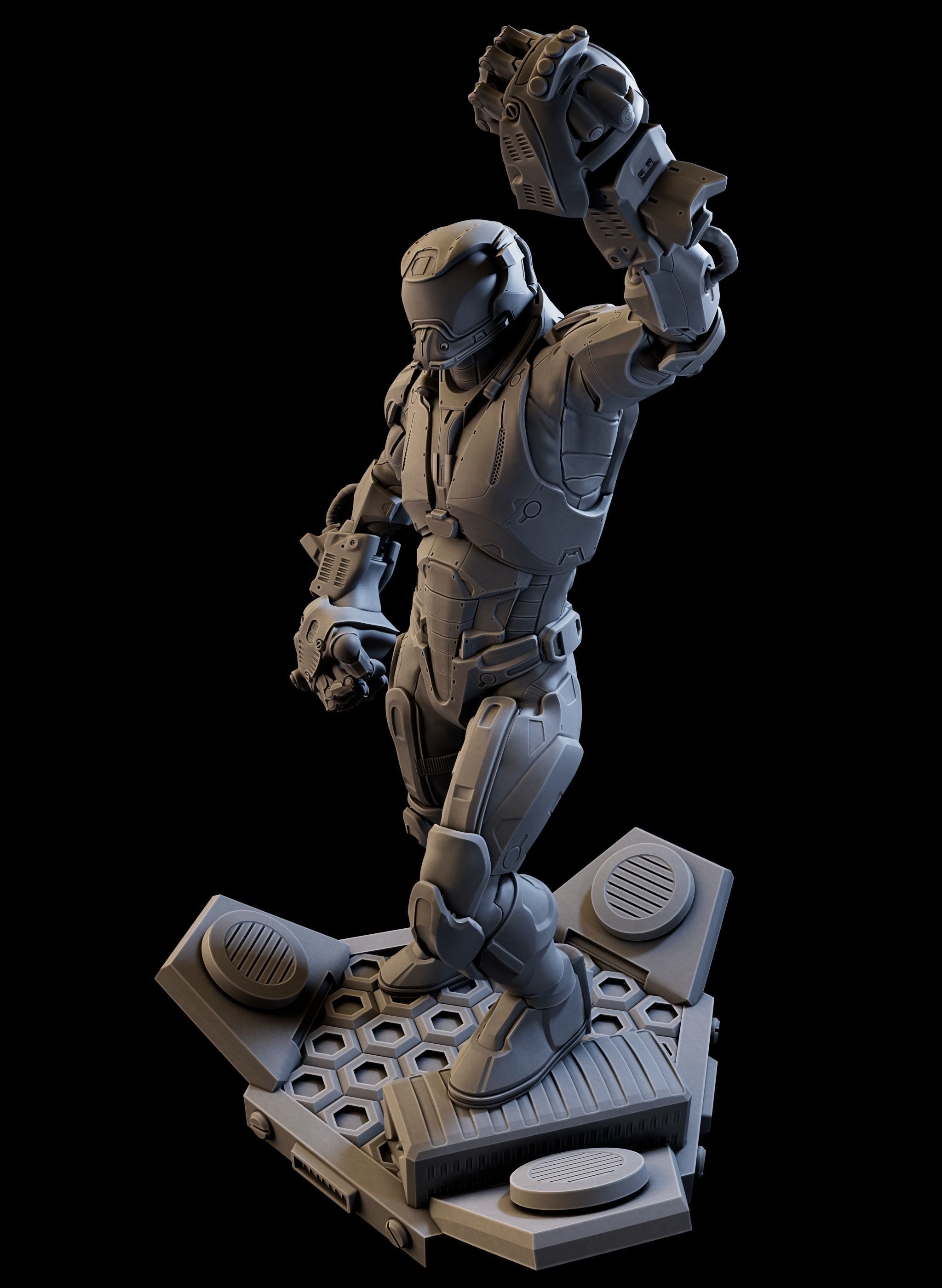 CyberJagg03 3D print model_3